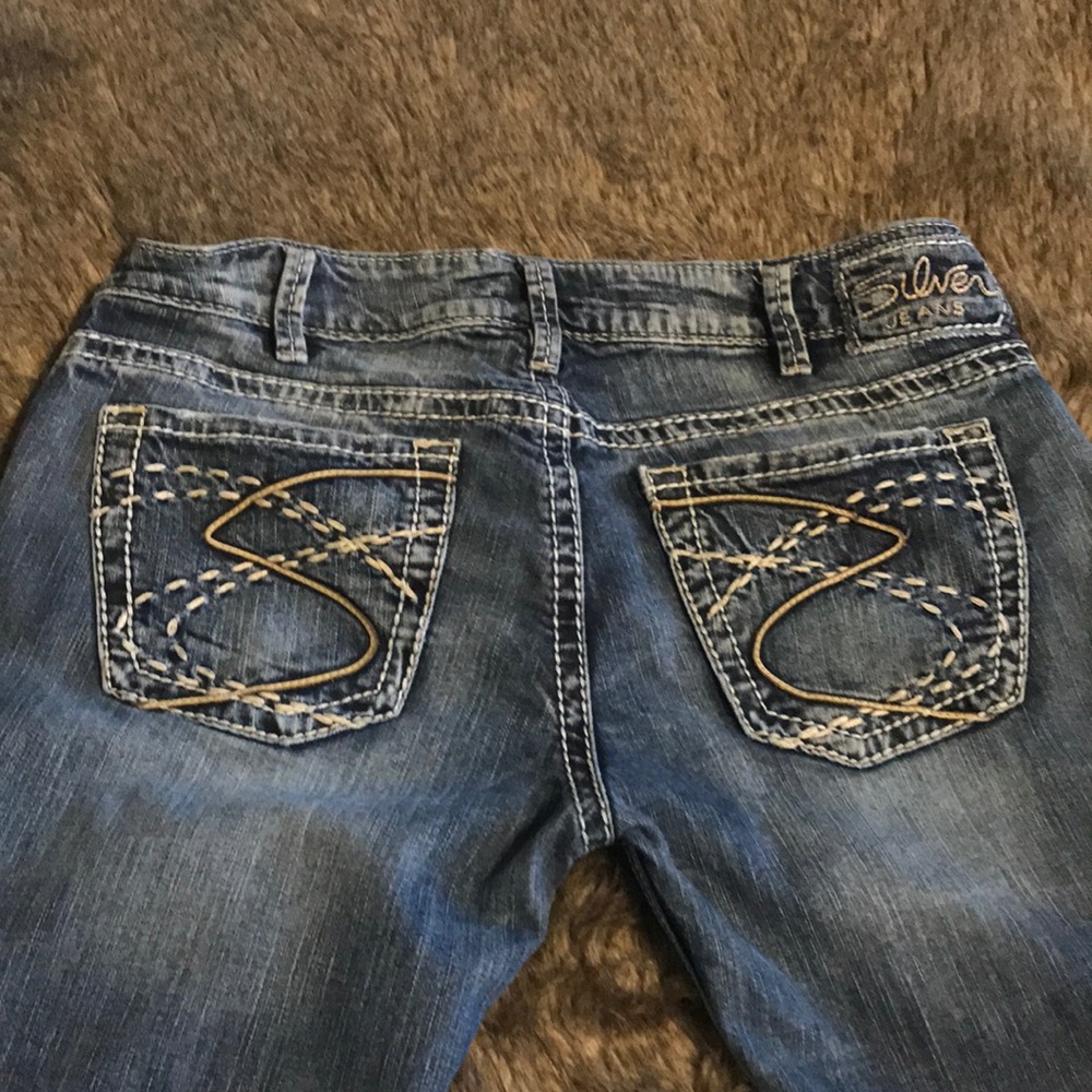 Silver Frances Jeans